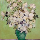 Roses 1890 still life flowers garden canvas art print by Vincent van Gogh