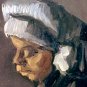 The Potato Peeler woman canvas art print by Vincent van Gogh