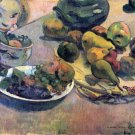 Still Life with Fruit canvas art print by Paul Gauguin