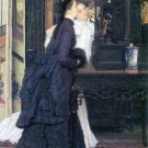 Young Women with Japanese Goods canvas art print by Tissot