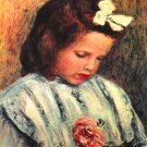 A Reading Girl canvas art print by Pierre-Auguste Renoir