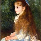 Irene Cahen d'Anvers 1879 Little Irene girl canvas art print by Pierre-Auguste Renoir
