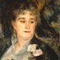 Portraits of Mme Charpentier 1877 woman canvas art print by Pierre-Auguste Renoir
