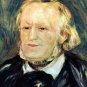 Portrait of Richard Wagner 1882 music composer man canvas art print by Pierre-Auguste Renoir