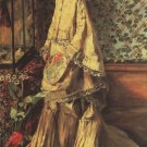 Portrait of Rapha 1871 woman canvas art print by Pierre-Auguste Renoir