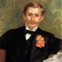 Portrait of Monsieur Germain 1900 man canvas art print by Pierre-Auguste Renoir
