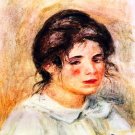 Portrait of Gabrielle 1906 woman canvas art print by Pierre-Auguste Renoir