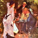 Moulin de la Galette mill de la Galette genre canvas art print by Pierre-Auguste Renoir