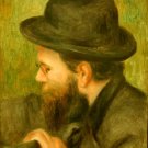 M Bernard Man with the Black Hat man canvas art print by Pierre-Auguste Renoir