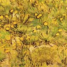 A Field of Yellow Flowers landscape canvas art print by Vincent van Gogh