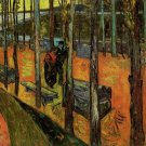 Les Alyscamps II landscape canvas art print by Vincent van Gogh