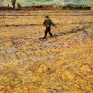 The Sower man landscape canvas art print by Vincent van Gogh