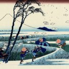 Ejiri in Suruga Province Japanese canvas art print Katsushika Hokusai
