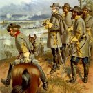 General Robert E Lee Fredericksburg Civil War canvas art print Ogden
