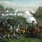 Opequan Battle 1864 Civil War canvas art print Kurz & Allison
