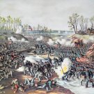 Shiloh Battle Pittsburg Land. Civil War canvas art print Kurz Allison