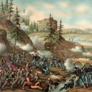 Battle Chattanooga Grant Bragg Civil War canvas art print Kurz Allison