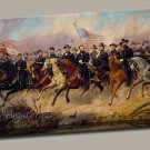 Ulysses S Grant and his Generals Gallery Wrap Canvas Art Print Balling