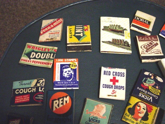 Group of Twenty Eight Vintage Advertising Matchbook Covers #300572