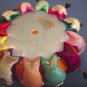 Vintage Asian Children Holding the World Pincushion Silk at Periwinkles #300829