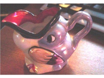 Lusterware Open Mouth Bird Creamer at Periwinkles  #301030
