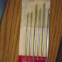 Package of Six Coats Nickel Plated Heavy Yarn Darning Needles #301293