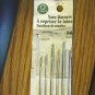 Package of Six Coats Nickel Plated Heavy Yarn Darning Needles #301293