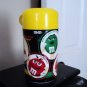 Collectible Yellow Top M & M Plastic Thermos #301507