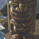 Golden Brown Angry God Tiki Glass Mug at Periwinkles #300819