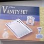 Three Piece Classic Treasurers Vanity Set NIB #302070