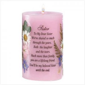 SISTER CANDLE