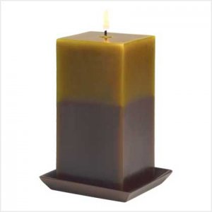 EARTHTONE PILLAR CANDLE