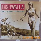 DISHWALLA '95 PET YOUR FRIENDS POSTER BIKINI CHEESECAKE