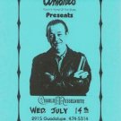 CHARLIE MUSSELWHITE Texas Blues Harp HANDBILL Poster'93