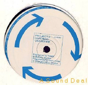 HARDBAG RARE UK'94 CEASEFIRE 12" GOA TRANCE MC PROJECTS