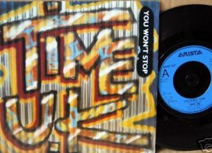 TIME UK OG '85 UK MOD PS 7" YOU WON'T STOP NEW WAVE