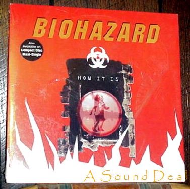 BIOHAZARD HOW IT IS SEALED '94 PS 12"HARDCORE RAP METAL