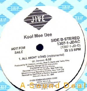 KOOL MOE DEE '89 WL PRO REMIX 12" ALL NIGHT LONG