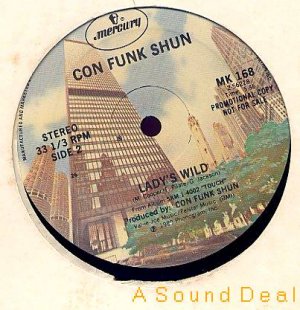 CON FUNK SHUN Lady's Wild boogie disco'80 12" ASD