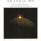BUD SHANK OOP CONCORD LP EXPLORATIONS 1980 JAZZ FLUTE