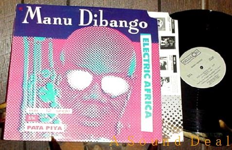 MANU DIBANGO HTF'85 PS REMIX12" ELECTRIC AFRICA ELECTRO
