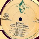 BECKET DJ MIKEY JARRETT'86 COCOA 12" LOVE IS THE ANSWER