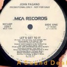 JOHN PAGANO HTF '92 WL PRO 12" LET'S GET TO IT