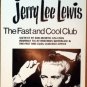 JERRY LEE LEWIS Texas '86 Fast & Cool Club Jagmo POSTER