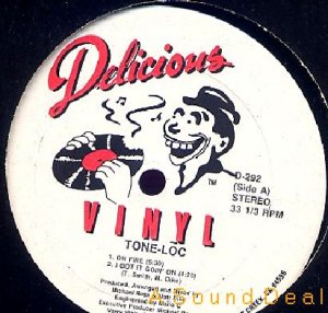 TONE LOC On Fire Got It Goin'87 DELICIOUS 12" ASD