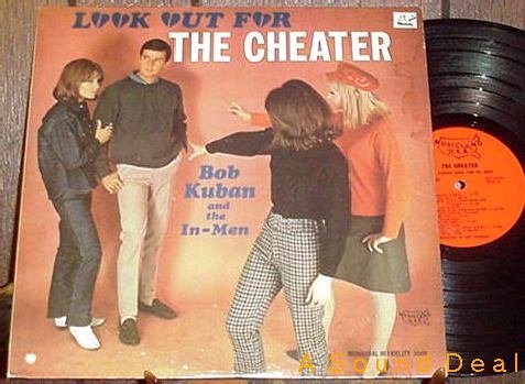 BOB KUBAN &t IN-MEN ORIG'66 LP LOOK OUT FOR THE CHEATER