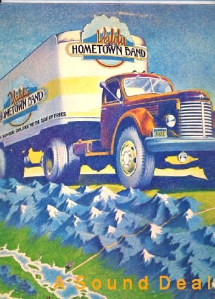 VALDY & HOMETOWN BAND OG'76 LP OOP CANADIAN FOLK