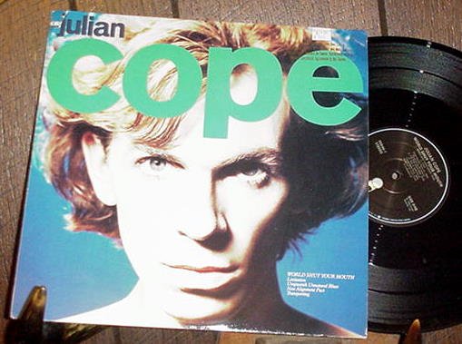 JULIAN COPE OG OOP '84 LP WORLD SHUT YOUR MOUTH