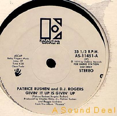 PATRICE RUSHEN '79 Givin' It Up 12"DJ boogie ASD