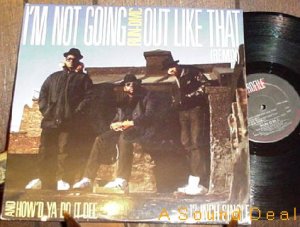RUN DMC '88 OLDSKOOL PS 12" I'M NOT GOING OUT LIKE THAT